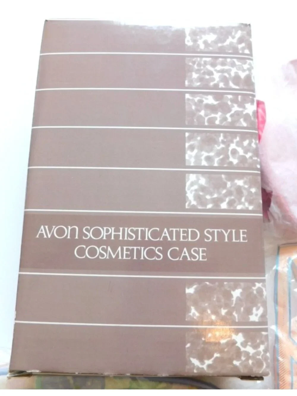 Set Of 5 Unused Avon Cosmetic Bags Cases In Original Packaging 1980s